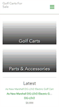 Mobile Screenshot of golfcartsforsale.com